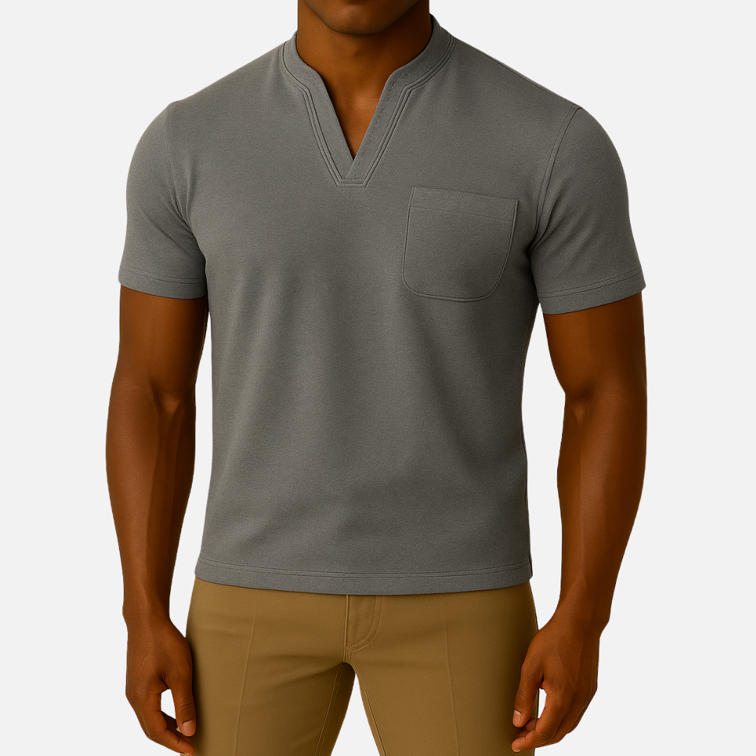 Men's Elegant & Casual Polo Shirt - Short Sleeve Polo