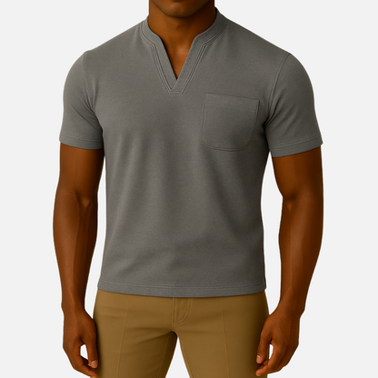 Men's Elegant & Casual Polo Shirt - Short Sleeve Polo