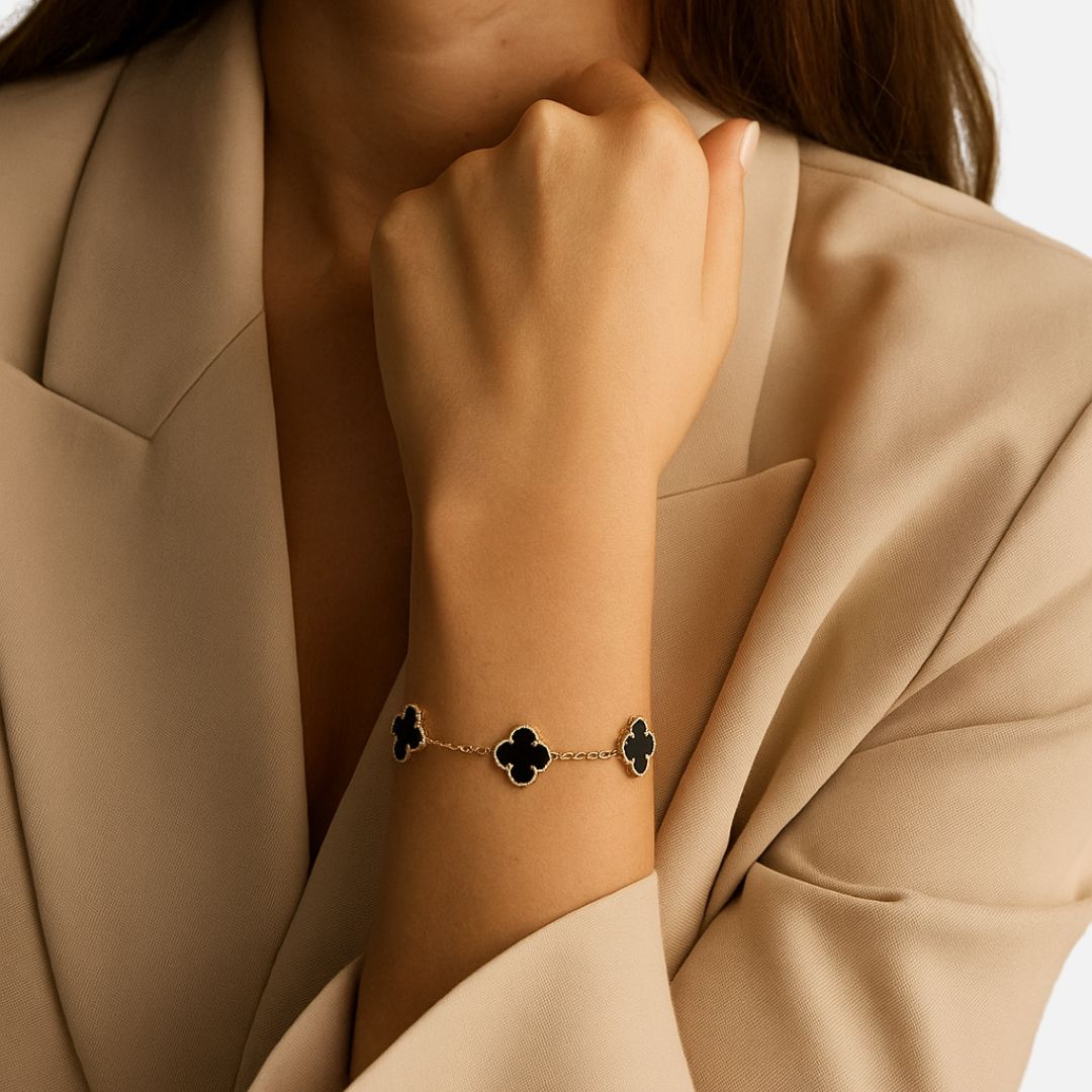 Women’s Bracelet – Elegant & Adjustable Bracelet Clover