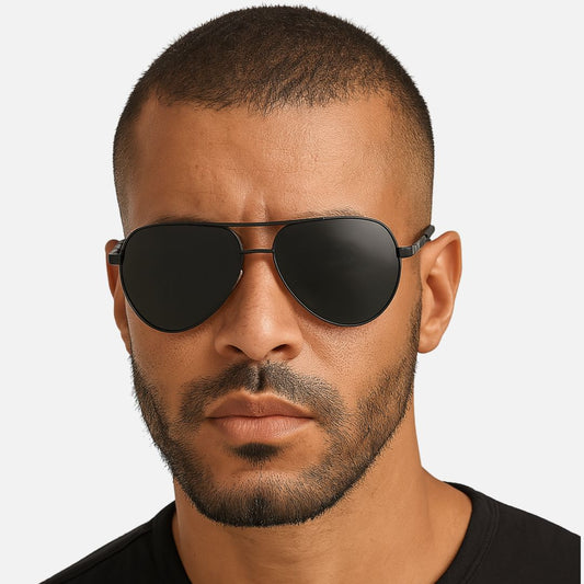 Men’s Polarized Sunglasses - Lightweight Pilot Sunglasses