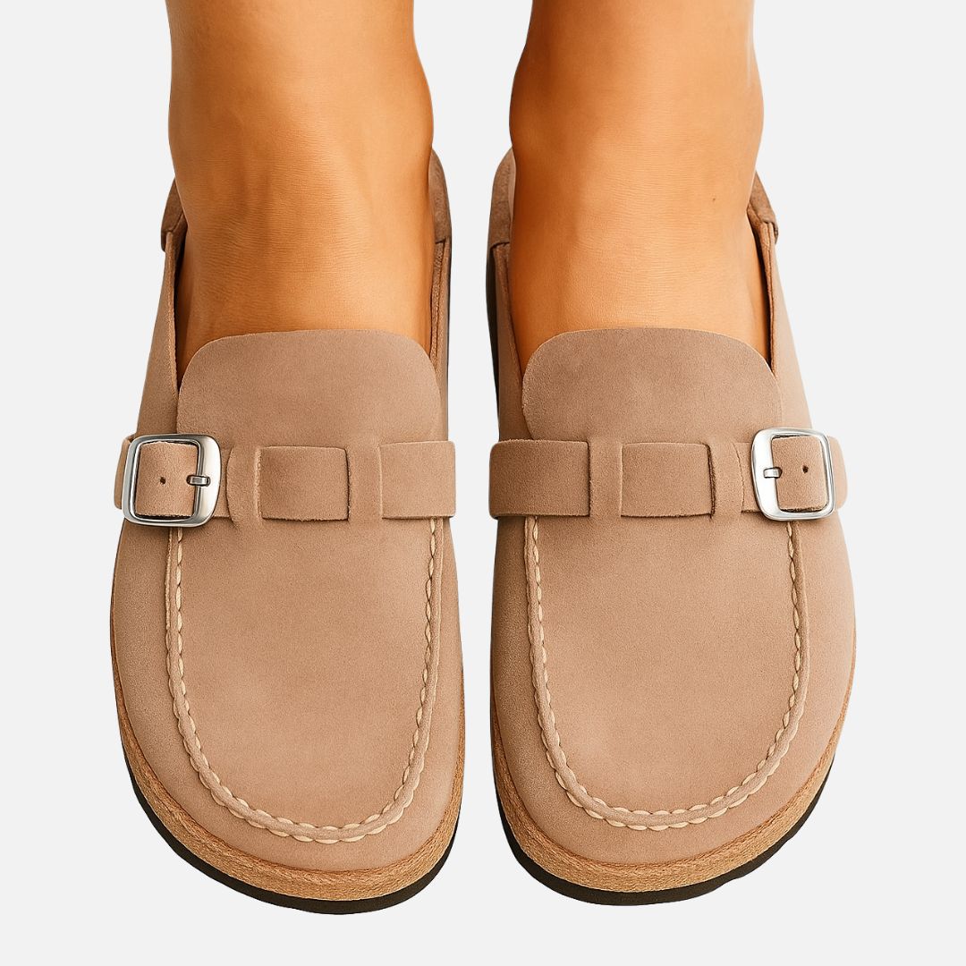 Women's Slip-On Sandals - Comfortable Open Mules