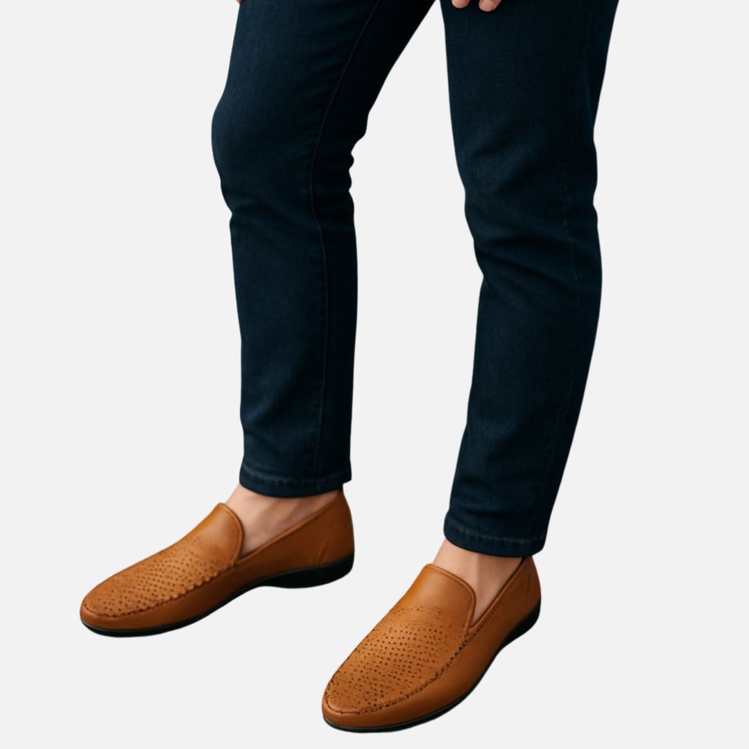 Men's Breathable Loafers - Smart Dress Slip-On Loafers