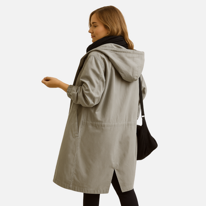 Women’s Waterproof Trench Coat - Long Jacket